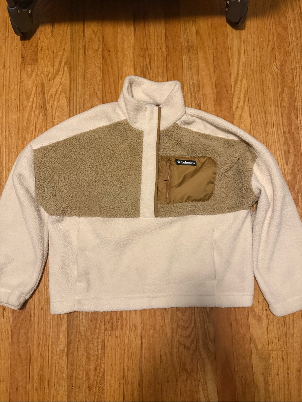 Columbia Two-Tone Sherpa Half-Zip Pullover